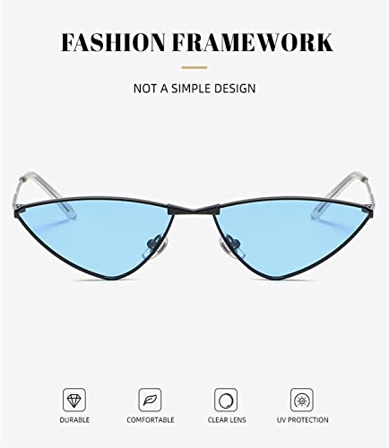 Gafas de sol de hombres y mujeres polarizadas marco pequeño vacaciones al aire libre color C 6