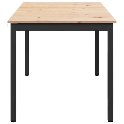 Table en pin massif 180 cm durable et très facile à nettoyer