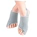 Gogogmee 1pair Toe Splitter Protector Comfortable Toe Protection Strap for Bunions Foot Blister Protection Men Women