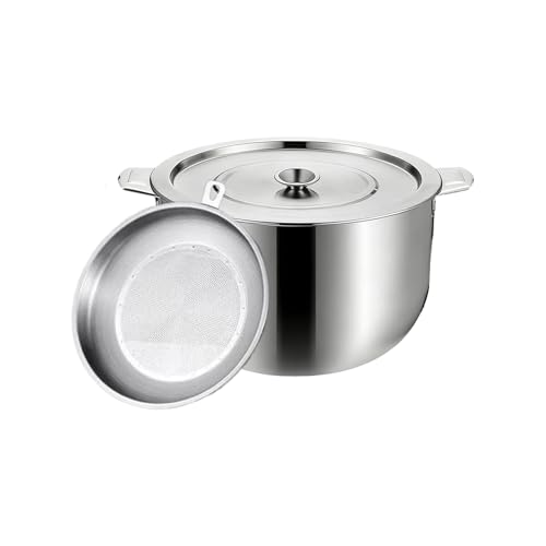 Contenedor de grasa de cocina de gran capacidad 2L para repostería y freír 8