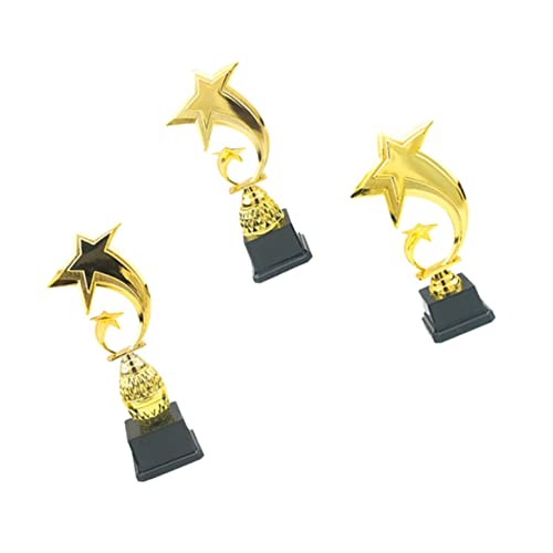 Toddmomy Mini Troféus Troféu De Beisebol Troféu De Estrela Medalhas De Futebol Troféu De Plástico Co
