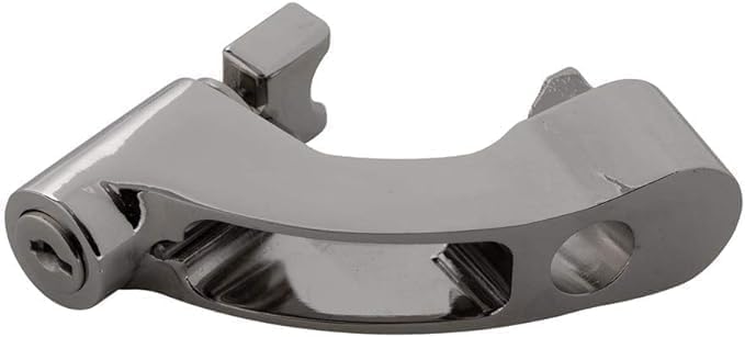 BVL Chrome Draft Beer Faucet Lock for Perlick 630 & 650 Series Flow Control Faucets - Secure Metal Lock