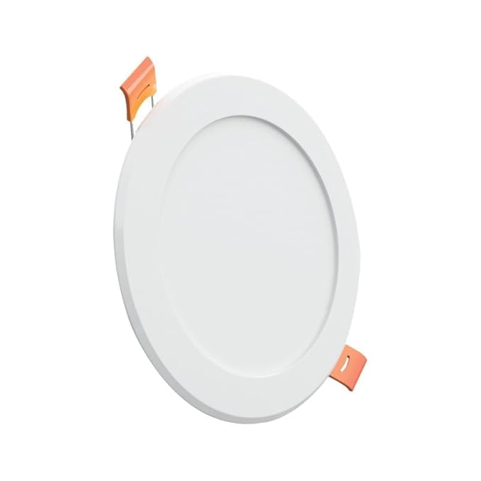 Crompton Star Lord JB Pro LED Downlighter | 3W Round LED Ceiling Light (Warm White, Pack of 1)