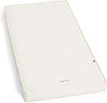The Little Green Sheep Twist Cot Bed, Breathable Mattress for Babies and Toddlers, 60 x 120 cm, Coconut Coir, Cotton, Wool, Latex, Colour