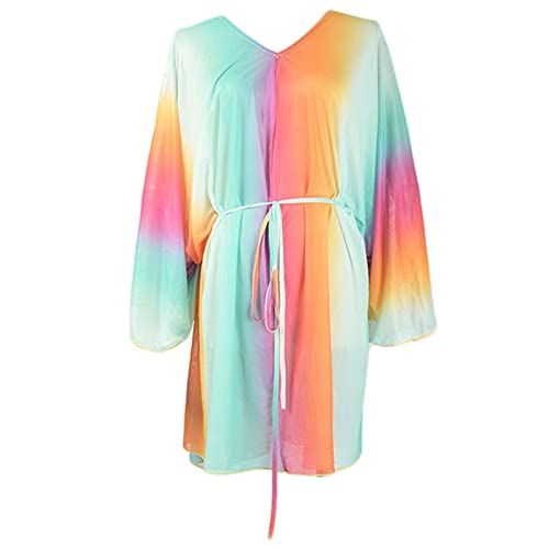 Couverture maillot de bain robe de plage haut de gamme à ceinture ajustée pour l'été