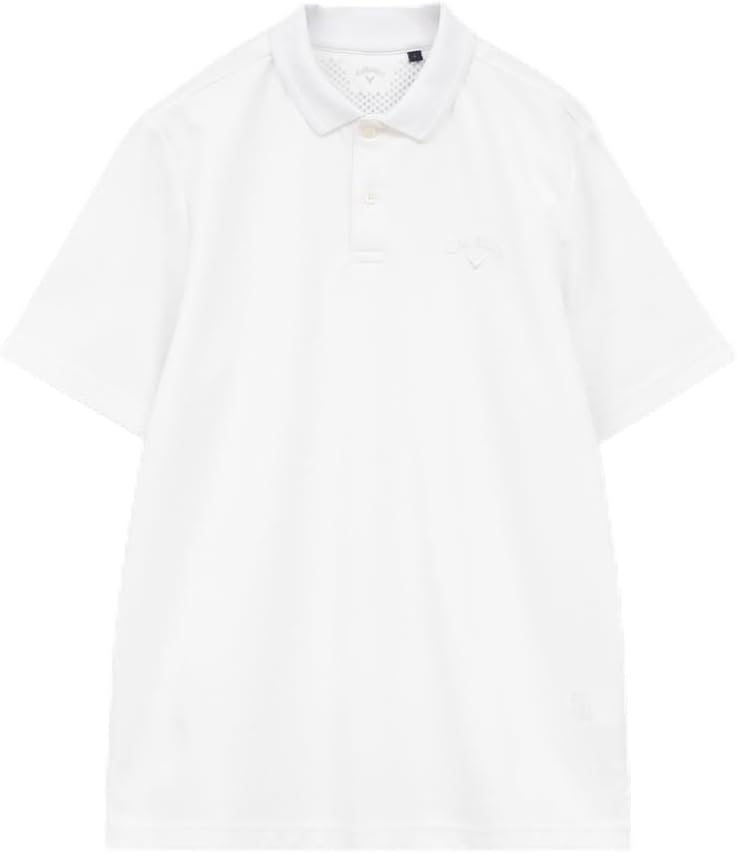 [キャロウェイ] ゴルフウェア 半袖シャツ タックカノコ半袖ポロシャツ メンズ 3XLメンズ ホワイト