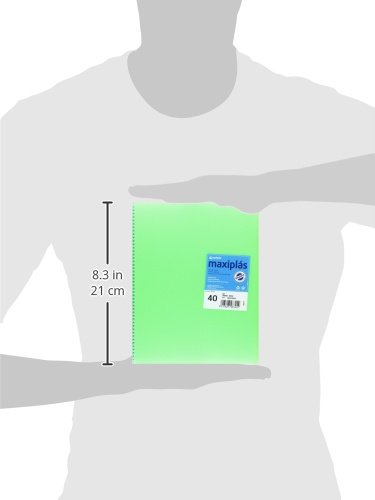 Grafoplas 39834625 Folder 40 Pockets A4 Neon Green - Image 3