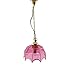 Produktbild Melody Jane Puppenhaus Hängeleuchte mit Rosa Gold 12V Miniatur Elektrische Beleuchtung