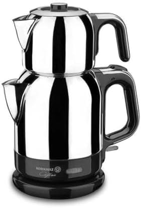 Korkmaz Çaytema Elektrikli Çaydanlık Inox Krom A331 - Görsel 2