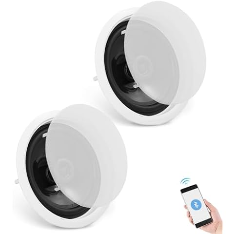 VEVOR Haut-Parleur de Plafond Bluetooth Cover