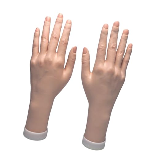 Main de mannequin flexible pour bagues et nail art réaliste pliable