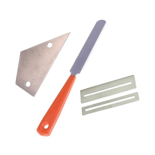 OSALADI 3個ギター フレット 補修ツール 点 三角定規付き ギター メンテナ