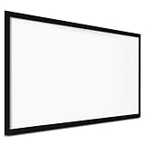 【ÁREA DE PANTALLA GIGANTE】- Área de visualización grande de 104,5 x 58,9 ". Pantalla HD 16: 9, 1,2 Ganancias reales, con un ángulo de visión real de 160 °, brindando una experiencia de visualización fresca.