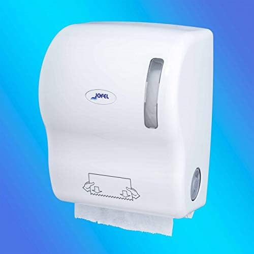 Industrial Paper Roll Dispenser, White, Single