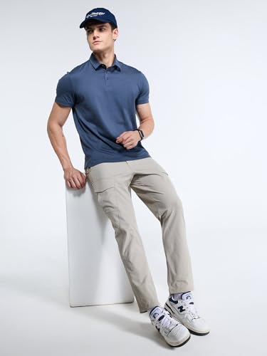 Image of CAVA Supima Polo T-Shirt for Men | Regular Fit, Ultra-Soft Supima Cotton, Lightweight, Polo Neck, Versatile Style | Casual to Formal Wear