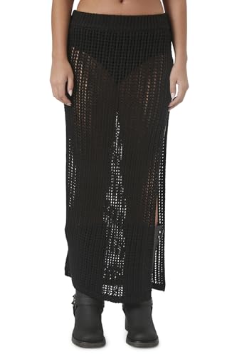 Forever 21 Women's Cutout Crochet Maxi Skirt2