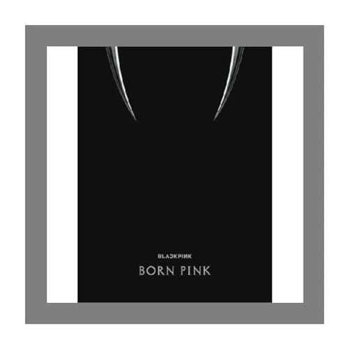 DREAMUS BLACKPINK BORN PINK 2nd Album BOX SET Version CD+Poster+Photobook+Accordion Lyrics Paper+Large Photocard+Postcard+Instant Film+Selfie Photocard+Tracking (BLACK Version)