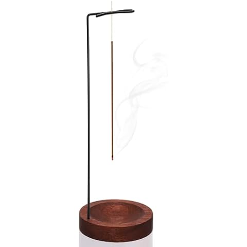 Wooden Upside Down Incense Holder for Home Decor Cover