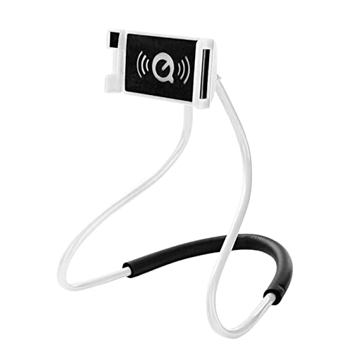 Pratvider Colgantes en el Cuello Soporte Universal para teléfono móvil - de teléfono Celular Flexible de Brazos Largos para Escritorio de PC de Tableta de teléfono Inteligente | Lazy Bracket Stand Cover