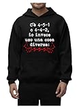 Felpa con hood regolabile, perfetta per un outfit quotidiano.