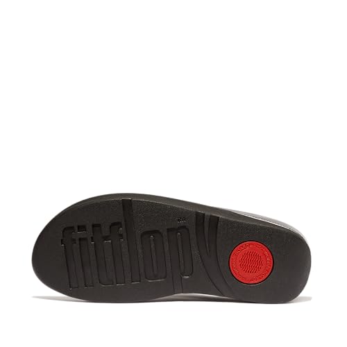 Image of FitFlop Women's FINO Glitterdust Metallic Toe Post Flip Flop Sandal