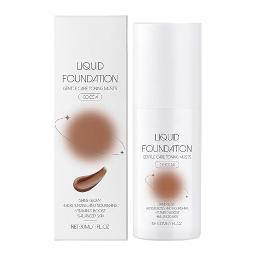 Dgayaeic Base para piel grasa, base mate para piel seca | Fundación Face Makeup Liquid Base,Cobertura completa, acabado mate de larga duración, corrector de cuidado de la piel grasos y secos