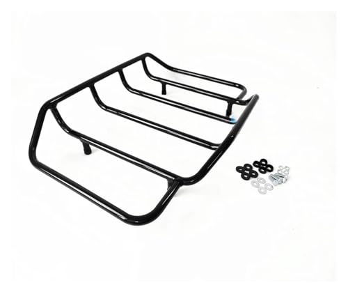 Porte-bagages supérieur Tour Pak noir pour motos Touring Electra Road Street Glide 1998-2022