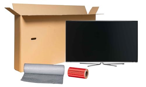 karton billiger | Embalaje para TV Caja de cartón de envío para televisor/TV hasta 60