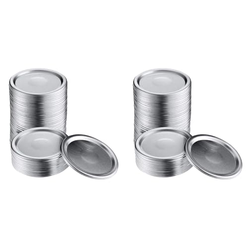 Couvercles de bocaux étanches 86 mm avec joints silicone pour conserve