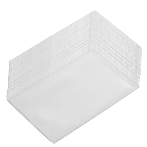 100 juegos de juegos de tarjetas de identificación, tarjetas de identificación, tarjetas de crédito, licencias de conducir y otras fundas protectoras transparentes Cover
