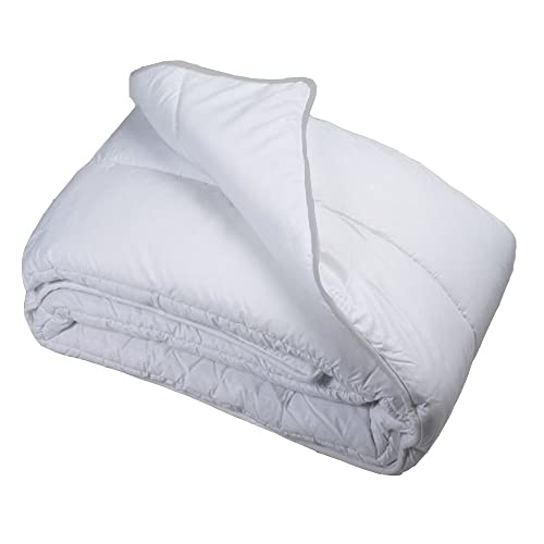 DHESTIA HOME   Edredón Nórdico Relleno de Cuna Blanco 350 Gr 100X130 cm Color Blanco Talla Talla Única