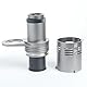 Optischer Mini-Snoot für Aputure Storm 80C COB-Licht, inklusive 33 Gobo-Filtern und transparentem PVC-Gobo-Album, magnetischer Dual-Gobo-Slot, einstellbarer Fokus, Aluminium-Konstruktion für kreative