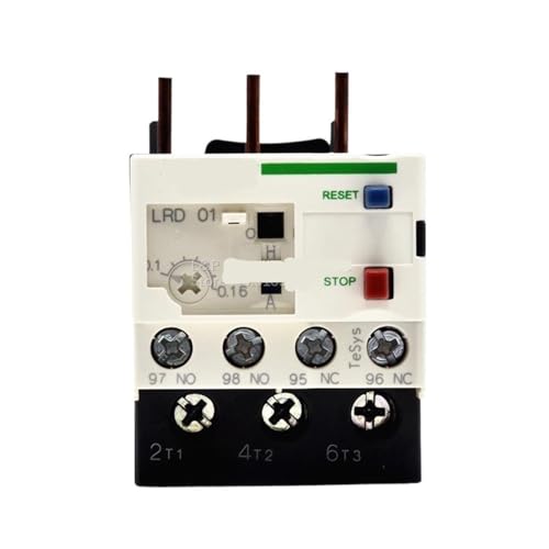 Relais thermique LRD01C 0,1-0,16 A compatible contacteur LC1D
