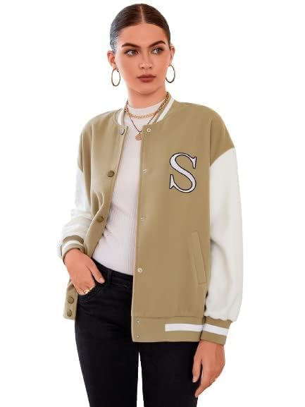 Regular Fit Versity Jacket for Woman-picture-54