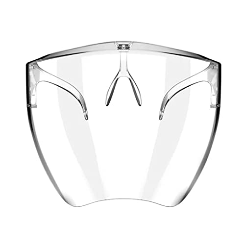 Pastoralist Bouclier de visage de broyage, bouclier à face transparent du masque de protection transparent visière de protection contre le visage complet à poussière