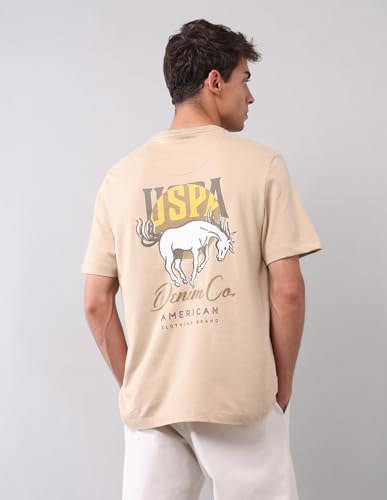 Image of U.S. Polo Assn. Denim Co. Men's Brand Printed Muscle Fit T-Shirt