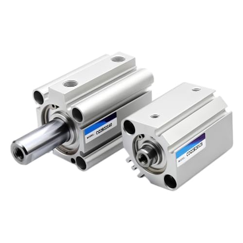 Cilindro compacto de doble efecto CQ2B con carrera de 15mm y modelo CQ2B32 3