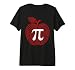 Apple Spiral Pi Day Math Lover Teacher Student Premium Tri-blend T-Shirt
