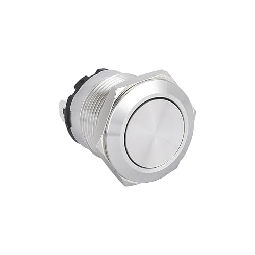 Interruptor de bloqueo de acero inoxidable 19mm 20A: soluciona desgastes en paneles industriales