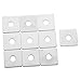 Ciieeo 30pcs Square Washers Flat Washers for Construction for Channels and Square Tubing Versatile Use Home Farm Automotive and Industry