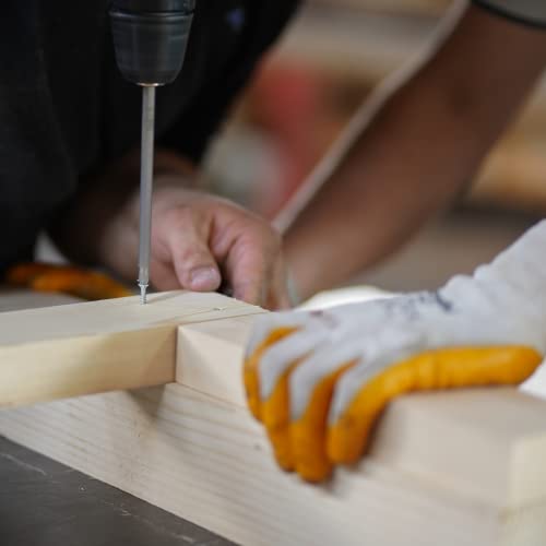 Yaayii 2-1/2 Inch Pocket Hole Screws, 300 Pcs #8 X 2.5'' Washer Head Pocket Wood Screws For Furniture Joint, Two Extra Square Drive Bits Included In The Pocket Screw Kit #TOP3