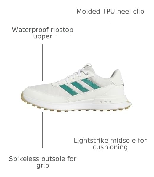 Image of Adidas Womens S2g Spikeless 24 Golf Shoes