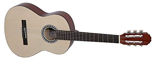 Gewa Chitarra Da Concerto Basic Plus, Chitarra Classica, Tavola In Abete, Corpo In Tiglio, 1/2, Naturale