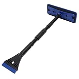 GANAZONO 1Satz Einstellbarer Schneeschieber für Abnehmbare Schneebesen und Eiskratzer für Wintereinsatz Effektive Schnee und Eisentfernung Schützt