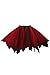 Produktbild Damen Winter Rock 80er Jahre Unterrock Tutu Minirock Schwarz Rot OneSize