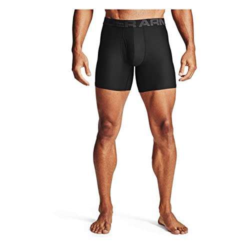 Image of Under Armour mens Multi-pack Performance Tech Boxerjock Brief, 6 inch Inseam, All-day Comfort & Soft