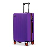 ETERNITIVE   Joy Valise Cabine | Bagage a Main en ABS | Taille: 54 x 35,5 x 21 cm 37L | Valise Rigide avec Serrure TSA | Valise a 4 Roulette 360° | Violet