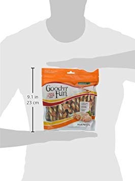 GoodnFun-Triple-Flavored-Rawhide-Twists-For-Dogs-35-Count GoodnFun Triple Flavored Rawhide Twists For Dogs 35 Count
