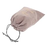 Veemoon Bolsa de Tela para Secador de Pelo con Cordón Portátil Reutilizable Resistente y Lavable Bolsa de Almacenamiento para Viaje y Hotel Diseño con Símbolo de Secador Color Gris