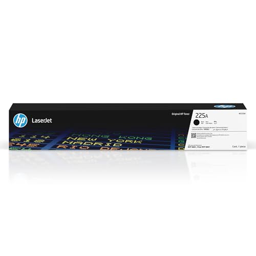 Image of HP 225A Black Toner Cartridge | Works Color Laserjet Enterprise MFP 8801, Color Laserjet Enterprise Flow MFP 8801 Series | W2250A